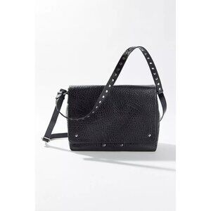 Urban Outfitters Núnoo Maxi Honey New Zealand Black Leather Crossbody Bag Large